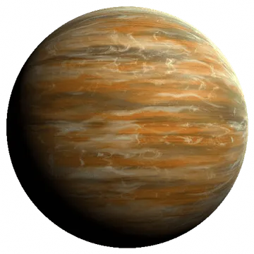 Orange giant world render